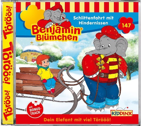 Folge 147:Schlittenfahrt mit Hindernissen - Benjamin Blümchen