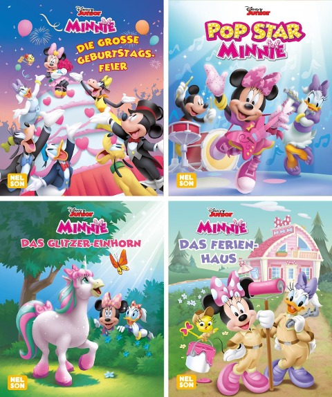 Nelson Mini-Bücher: Disney Minnie Maus 5-8 - 