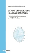 Cover-Bild zum Titel 'Bildung und Erziehung im Ausnahmezustand' von ''
