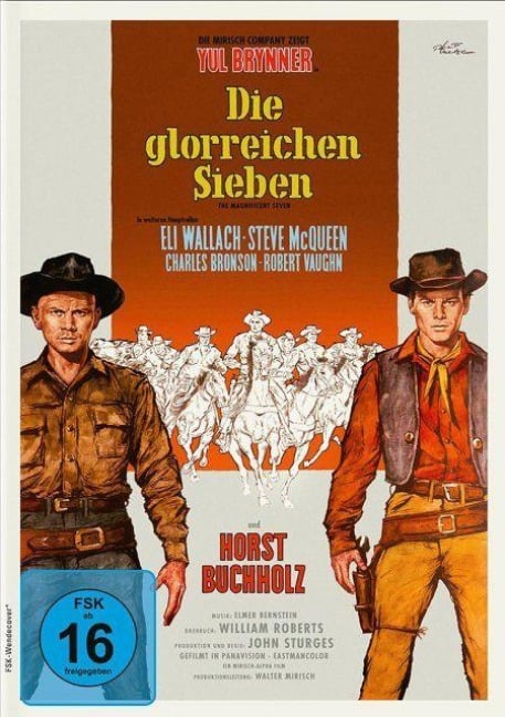 Die glorreichen Sieben - Akira Kurosawa, Walter Newman, Hideo Oguni, William Roberts, Shinobu Hashimoto