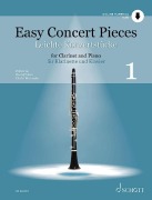 Cover-Bild zum Titel 'Leichte Konzertstücke Band 1. Klarinette und Klavier.' von ''