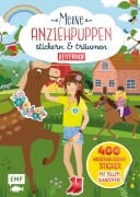 Cover-Bild zum Titel 'Meine Anziehpuppen - stickern & träumen: Reiterhof' von ''