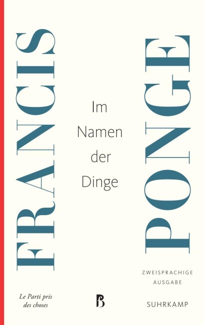 Im Namen der Dinge - Francis Ponge