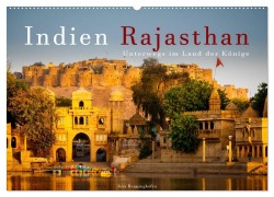 Cover-Bild zum Titel 'Indien Rajasthan: Unterwegs im Land der Könige (Wandkalender 2026 DIN A2 quer), CALVENDO Monatskalender' von 'Jens Benninghofen'