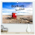 Borkum - Inselblicke (hochwertiger Premium Wandkalender 2025 DIN A2 quer), Kunstdruck in Hochglanz - A. Dreegmeyer