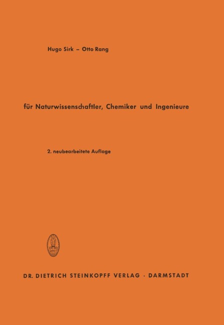 Einführung in die Vektorrechnung - Hugo Sirk