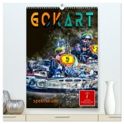 Cover-Bild zum Titel 'Gokart spektakulär (hochwertiger Premium Wandkalender 2026 DIN A2 hoch), Kunstdruck in Hochglanz' von 'Peter Roder'