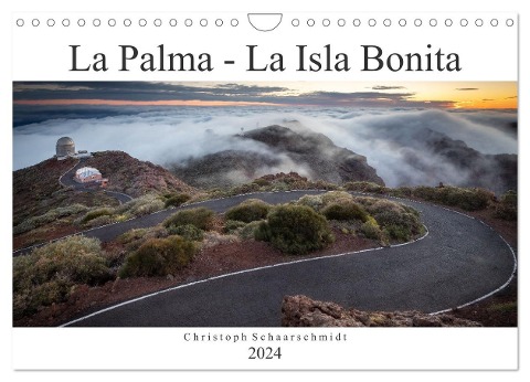 La Palma - La Isla Bonita (Wandkalender 2024 DIN A4 quer), CALVENDO Monatskalender - Christoph Schaarschmidt