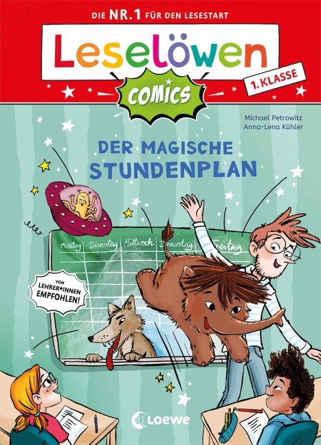 Leselöwen Comics 1. Klasse - Der magische Stundenplan - Michael Petrowitz