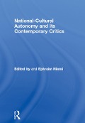 Cover-Bild zum Titel 'National-Cultural Autonomy and its Contemporary Critics' von ''