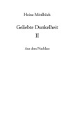 Cover-Bild zum Titel 'Geliebte Dunkelheit II' von ''