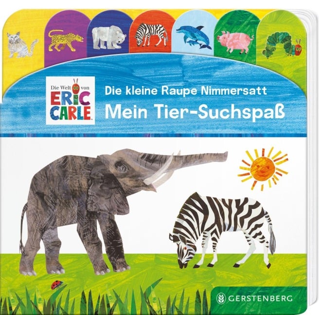 Die kleine Raupe Nimmersatt - Mein Tier-Suchspaß - Eric Carle