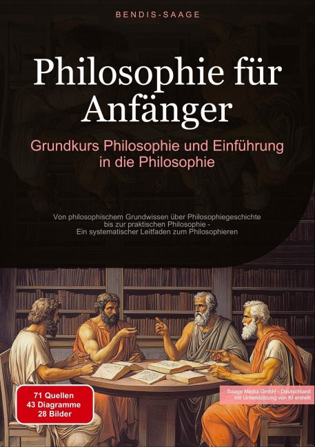 Philosophie für Anfänger: Grundkurs Philosophie und Einführung in die Philosophie - Bendis A. I. Saage - Deutschland