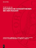 Cover-Bild zum Titel 'Esoterische Sonderthemen bei den Nusairi' von 'Rudolf Strothmann'
