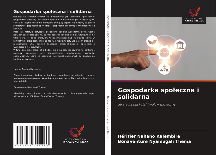 Gospodarka spo¿eczna i solidarna - Héritier Nahano Kalembire, Bonaventure Nyamugali Thema