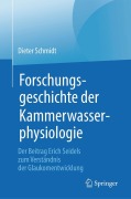Cover-Bild zum Titel 'Forschungsgeschichte der Kammerwasserphysiologie' von 'Dieter Schmidt'