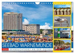 Cover-Bild zum Titel 'Seebad Warnemünde - Sehnsuchtsort an der Ostsee (Wandkalender 2026 DIN A4 quer), CALVENDO Monatskalender' von 'Holger Felix'
