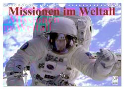 Cover-Bild zum Titel 'Missionen im Weltall (Wandkalender 2026 DIN A4 quer), CALVENDO Monatskalender' von 'Elisabeth Stanzer'