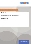Cover-Bild zum Titel 'Datenschutz im Unternehmen' von 'K. Werth'