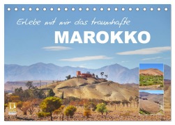 Cover-Bild zum Titel 'Erlebe mit mir das traumhafte Marokko (Tischkalender 2026 DIN A5 quer), CALVENDO Monatskalender' von 'Nadine Büscher'