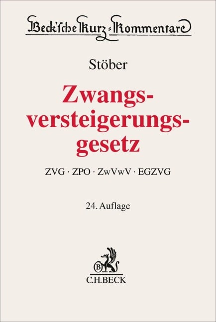 Zwangsversteigerungsgesetz. ZVG - 