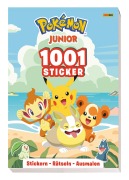Cover-Bild zum Titel 'Pokémon Junior: 1001 Sticker - Stickern - Rätseln - Ausmalen' von ''