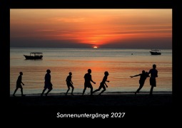 Cover-Bild zum Titel 'Sonnenuntergänge 2027 Fotokalender DIN A3' von 'Tobias Becker'