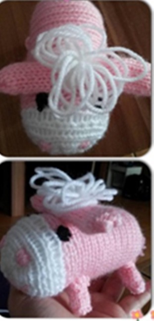 Strickanleitung Schweinchen - Kerstin Münchehofe