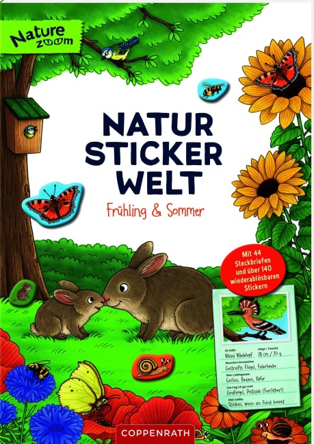 Natur-Stickerwelt - Frühling und Sommer - 