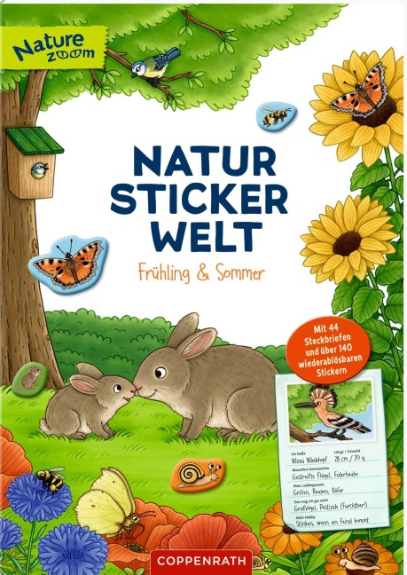 Natur-Stickerwelt - Frühling und Sommer - 