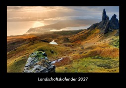 Cover-Bild zum Titel 'Landschaftskalender 2027 Fotokalender DIN A3' von 'Tobias Becker'