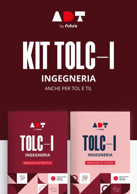 Accademia dei Test. TOLC-I. Ingegneria. Kit di preparazione - 