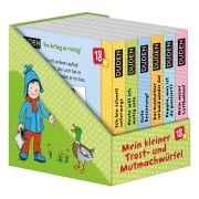 Cover-Bild zum Titel 'Duden 18+: Mein kleiner Trost-und-Mutmach-Würfel' von 'Katharina Bußhoff'