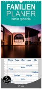 Familienplaner 2026 - berlin specials mit 5 Spalten (Wandkalender, 21 x 45 cm) CALVENDO - Stefan Björn Buder