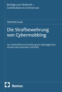 Cover-Bild zum Titel 'Die Strafbewehrung von Cybermobbing' von 'Michelle Duda'