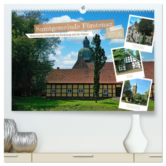 Samtgemeinde Fürstenau (hochwertiger Premium Wandkalender 2026 DIN A2 quer), Kunstdruck in Hochglanz - Claudia Kleemann