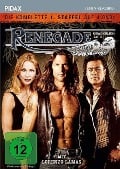 Cover-Bild zum Titel 'Renegade - Gnadenlose Jagd' von 'Stephen J. Cannell, Edward Tivnan, Richard C. Okie, Raymond Hartung, Ethlie Ann Vare'