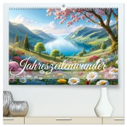 Cover-Bild zum Titel 'Jahreszeitenwunder: Ein Jahr in Bildern (hochwertiger Premium Wandkalender 2026 DIN A2 quer), Kunstdruck in Hochglanz' von 'Lumen Scribe'