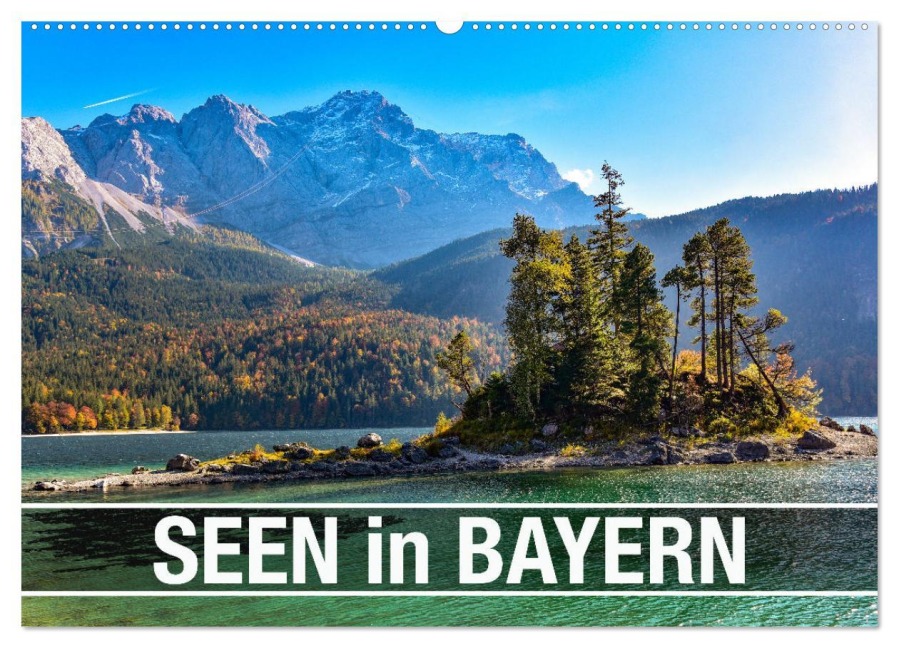 Seen in Bayern (Wandkalender 2026 DIN A2 quer), CALVENDO Monatskalender - Reinhold Ratzer