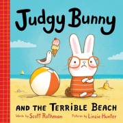 Cover-Bild zum Titel 'Judgy Bunny and the Terrible Beach' von 'Scott Rothman'