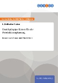 Cover-Bild zum Titel 'Durchgängige Daten für die Produktionsplanung' von 'I. Zeilhofer-Ficker'