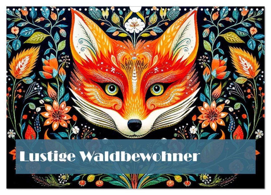 Lustige Waldtiere (Wandkalender 2026 DIN A3 quer), CALVENDO Monatskalender - Ally Bee