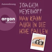 Cover-Bild zum Titel 'Man kann auch in die Höhe fallen' von 'Joachim Meyerhoff'