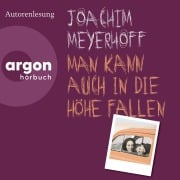 Cover-Bild zum Titel 'Man kann auch in die Höhe fallen' von 'Joachim Meyerhoff'