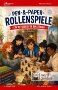 Cover-Bild zum Titel 'Pen-&-Paper-Rollenspiele - Ein Ratgeber für Einsteiger' von 'Nerdguides Lab'