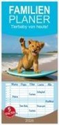 Cover-Bild zum Titel 'Familienplaner 2026 - Tierbaby von heute! mit 5 Spalten (Wandkalender, 21 x 45 cm) CALVENDO' von 'Tom Miller Books'