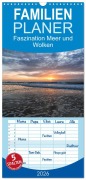 Cover-Bild zum Titel 'Familienplaner 2026 - Faszination Meer und Wolken mit 5 Spalten (Wandkalender, 21 x 45 cm) CALVENDO' von 'Klaus Hoffmann'
