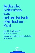 Cover-Bild zum Titel 'Fragmente jüdisch-hellenistischer Historiker' von 'Nikolaus Walter'