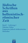 Cover-Bild zum Titel 'Fragmente jüdisch-hellenistischer Historiker' von 'Nikolaus Walter'