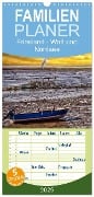 Familienplaner 2025 - Friesland - Watt und Nordsee mit 5 Spalten (Wandkalender, 21 x 45 cm) CALVENDO - Peter Roder